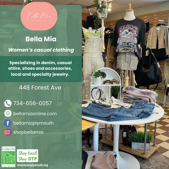 Bella Mia Downtown Plymouth Michigan 48170