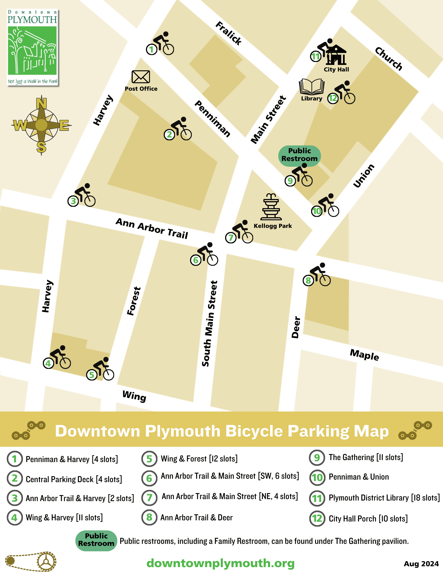 DTP Bicycle Parking Map_aug24
