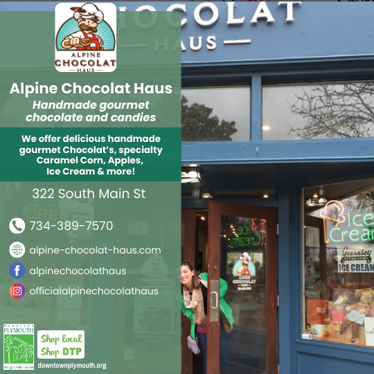 Alpine Chocolat Haus Downtown Plymouth MI 48170
