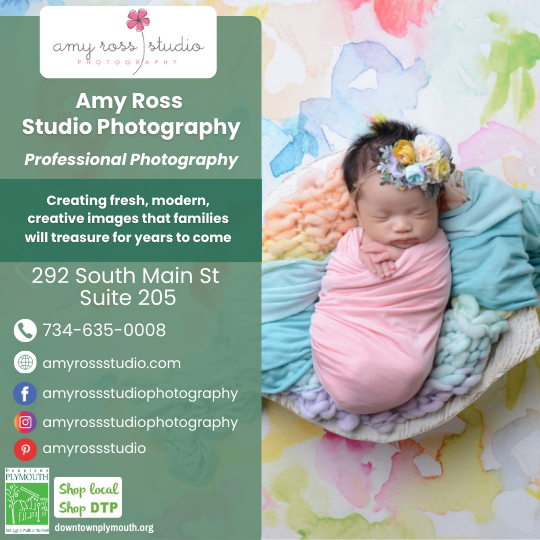 Amy Ross Studio Photography Downtown Plymouth MI 48170