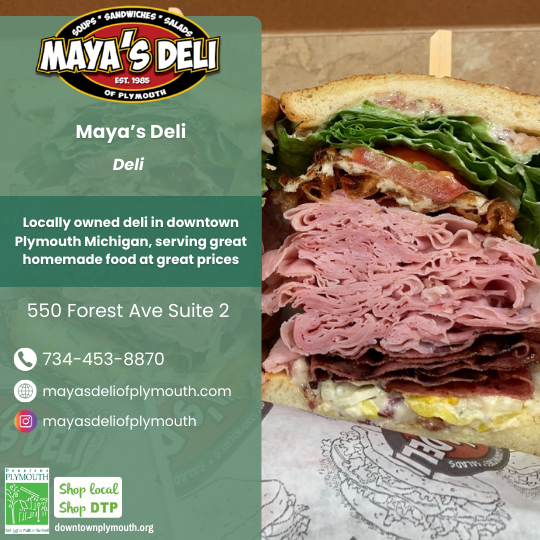Mayas Deli Downtown Plymouth 48170