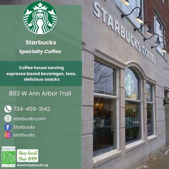 Starbucks Downtown Plymouth 48170